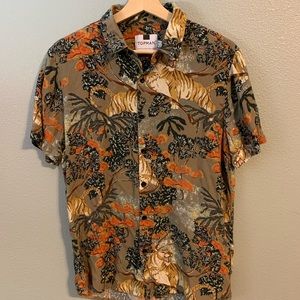 Topman Short Sleeved Shirt